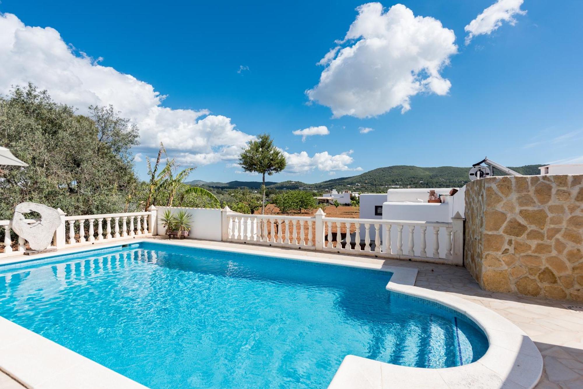 Authentieke Finca, Nabij Het Strand En Restaurants Villa Santa Eularia des Riu Dış mekan fotoğraf