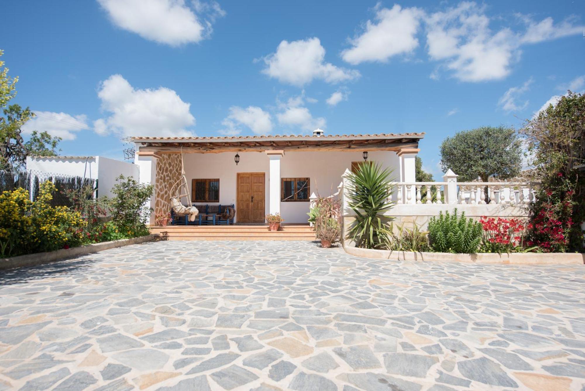 Authentieke Finca, Nabij Het Strand En Restaurants Villa Santa Eularia des Riu Dış mekan fotoğraf